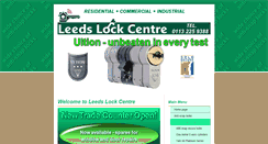 Desktop Screenshot of leedslockcentre.co.uk